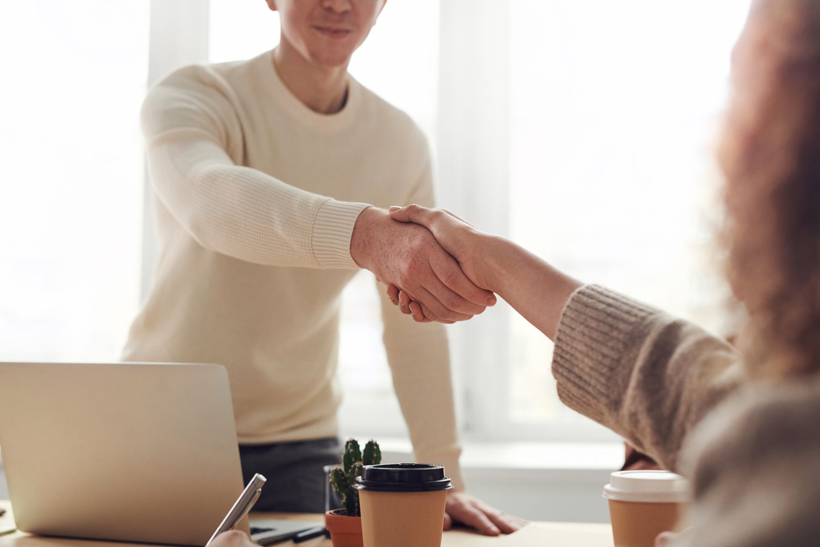 Illustrationsfoto med relation til handel og service